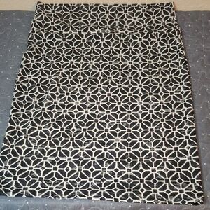 LuLaRoe Black and White Patterned Pencil Skirt size large